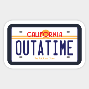 Outatime Sticker